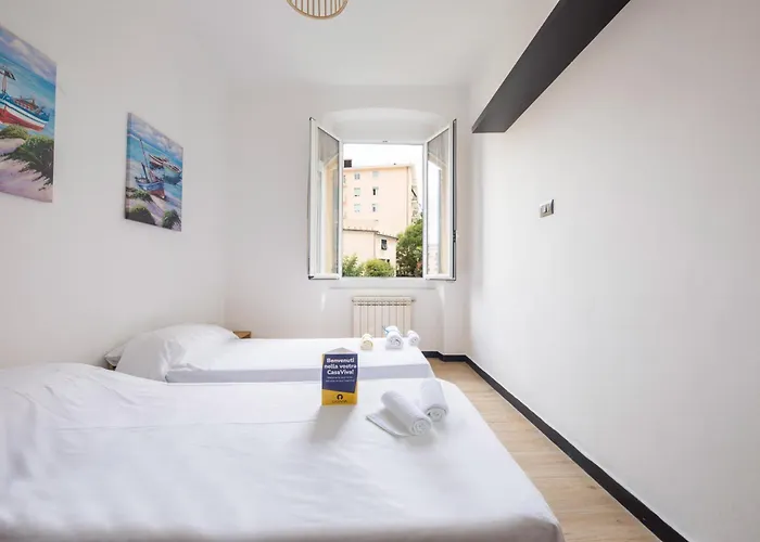 Casaviva - Comfy Modern Trilo In Principe דירה ג'נובה