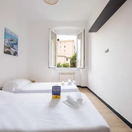 Casaviva - Comfy Modern Trilo In Principe Appartement Genua